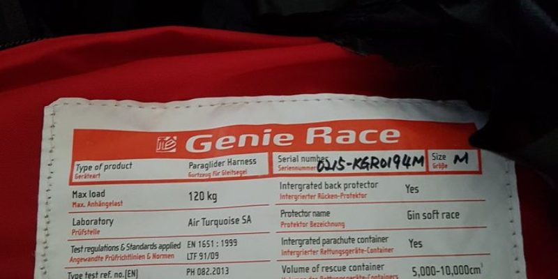 Used Pod Gin Genie Race 3