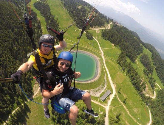 Paragliding Tandem in Brasov with ParapantaBrasov.ro