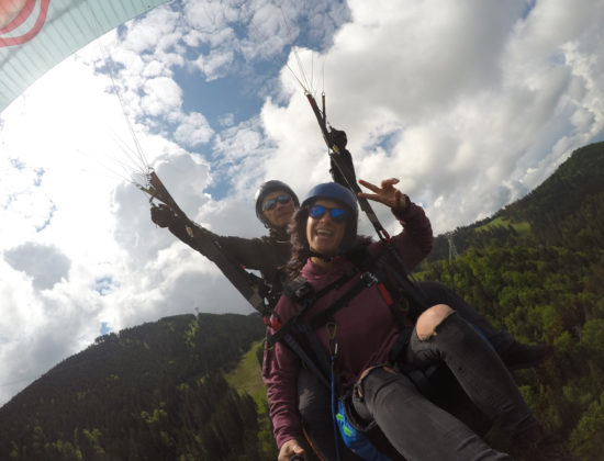 Paragliding Tandem in Brasov with ParapantaBrasov.ro